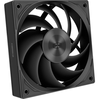  Кулер PcCooler F5 R120 BK (120x120x25mm, 4-pin PWM, 86.73CFM, 32dBA, 2200RPM, Black) 
