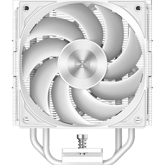  Кулер PcCooler RZ500 WH (250W, 4-pin PWM, 155mm, Al/Cu, 5x6mm, 1x120mm, 86.73CFM, 32dBA, 2200RPM) 