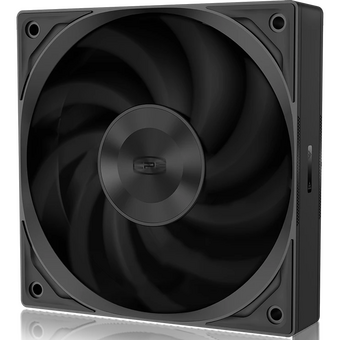  Кулер PcCooler F5 R120 BK (120x120x25mm, 4-pin PWM, 86.73CFM, 32dBA, 2200RPM, Black) 
