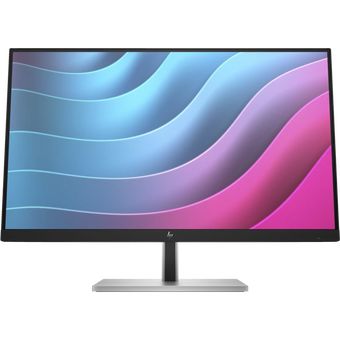  Монитор HP E24 G5 (6N6E9AS) 1920x1080, IPS, 1хHDMI, черный и серебристый/черный 