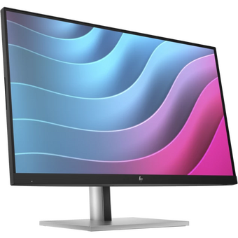  Монитор HP E24 G5 (6N6E9AS) 1920x1080, IPS, 1хHDMI, черный и серебристый/черный 