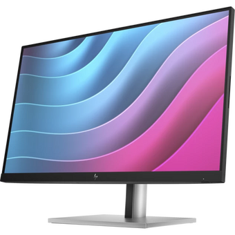  Монитор HP E24 G5 (6N6E9AS) 1920x1080, IPS, 1хHDMI, черный и серебристый/черный 