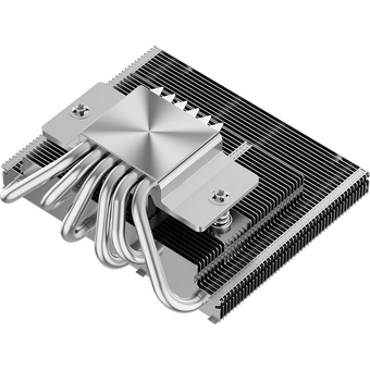  Кулер PcCooler RC600-67 (125W, 4-pin PWM, 67.5mm, Al, 4x6mm, 1x120mm, 62.5CFM, 32.5dBA, 2300RPM, S 1851/1700/1200/115X, AM5/AM4, black) 
