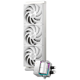  СВО PcCooler DS360 WH (310W, 360mm, LED temp., White, ARGB Pump/ Fans 3x120mm, 86.73CFM, 28dBA, 2200RPM) 