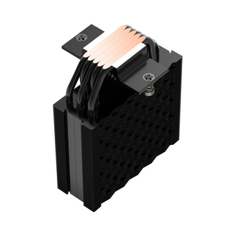  Кулер PcCooler RT500 Digital BK (240W, 4-pin PWM, LED temp., 152mm, Al/Cu, 5x6mm, 1x120mm, 73.32CFM, 34.9dBA, 2200RPM) 