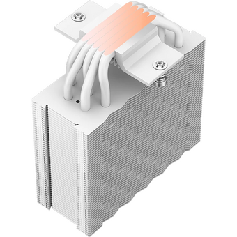 Кулер PcCooler RZ500 WH (250W, 4-pin PWM, 155mm, Al/Cu, 5x6mm, 1x120mm, 86.73CFM, 32dBA, 2200RPM) 