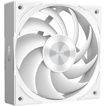  Кулер PcCooler F5 R120 WH (120x120x25mm, 4-pin PWM, 86.73CFM, 32dBA, 2200RPM, White) 