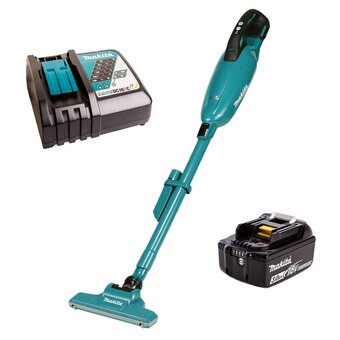  Пылесос аккумуляторный Makita LXT BL 18В (DCL284FRF) с акк и зу 