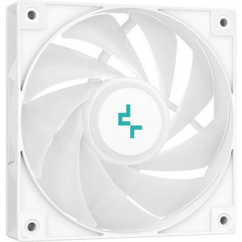  Вентилятор Deepсool AG400 WH ARGB (R-AG400-WHANMC-G-2) Socket 115X/1700/1200/AM4/AM5, 120mm, 2000rpm, 31,6 дБ, 220W, PWM 4-pin, Al+Cu 