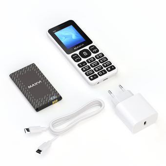 Мобильный телефон MAXVI P99 White 