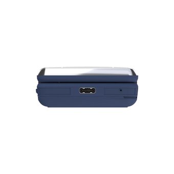  Мобильный телефон MAXVI E11 Blue/Silver 