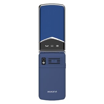  Мобильный телефон MAXVI E11 Blue/Silver 