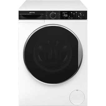  Стиральная машина SMEG WM3T84RU4 белый 60 см, загрузка 8 кг, 1330 об/мин, 15 программ, LED дисплей, отсрочка 1-23 часа, энергоэффективность А+++ 