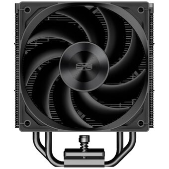  Кулер PcCooler RZ500 BK (250W, 4-pin PWM, 155mm, Al/Cu, 5x6mm, 1x120mm, 86.73CFM, 32dBA, 2200RPM) 