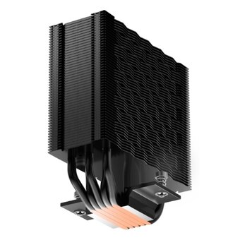  Кулер PcCooler RZ500 BK (250W, 4-pin PWM, 155mm, Al/Cu, 5x6mm, 1x120mm, 86.73CFM, 32dBA, 2200RPM) 