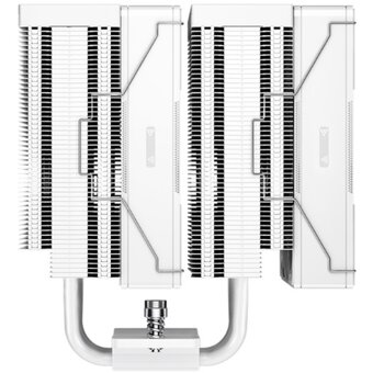  Кулер PcCooler RZ620 WH (260W, 4-pin PWM, 158mm, Al/Cu, 6x6mm, 2x120mm, 86.73CFM, 32dBA, 1800RPM) 