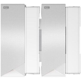  Кулер PcCooler RZ620 WH (260W, 4-pin PWM, 158mm, Al/Cu, 6x6mm, 2x120mm, 86.73CFM, 32dBA, 1800RPM) 