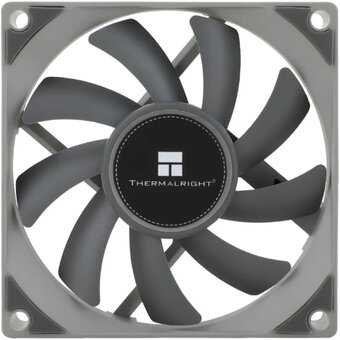  Вентилятор Thermalright TL-8015 (80x80x15mm, 4-pin PWM, 28.4CFM, 23.3dBA, 2200RPM, Grey) 