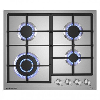 Варочная поверхность Meferi MGH604IX Light нерж сталь 