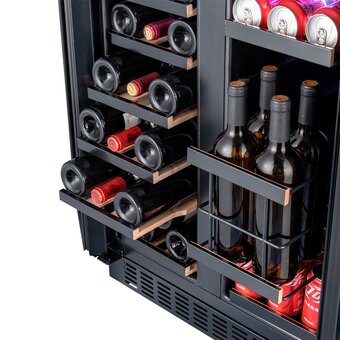  Встраиваемый холодильник винный Temptech SOM2DX60DRB 