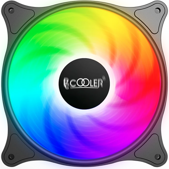  Кулер PcCooler FX 120 ARGB (120x120x25mm, 4-pin PWM, 52.79CFM, 33.2dBA, 2000RPM, Black) 