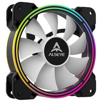  Вентилятор ALSEYE Halo 4.0-B kit (3шт.) 
