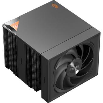  Кулер PcCooler RZ820 BK (289W, 4-pin PWM, 165mm, Al/Cu, 4x8mm+4x6mm, 1x140mm+1x150mm, 71.9CFM/86.7CFM, 27.1dBA/32dBA, 1500RPM/2200RPM) 