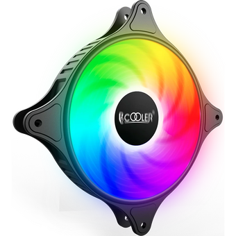  Кулер PcCooler FX 120 ARGB (120x120x25mm, 4-pin PWM, 52.79CFM, 33.2dBA, 2000RPM, Black) 
