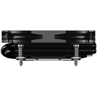  Кулер ID-COOLING IS-30A Black AMD AM5/AM4 низкопрофильный высота 30mm (TDP 100W, PWM, 4 тепл.трубки прямого контакта, FAN 92mm) Box 