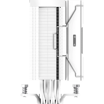  Кулер PcCooler RZ400 V2 WH (230W, 4-pin PWM, 155mm, Al/Cu, 4x6mm, 1x120mm, 86.73CFM, 32dBA, 2200RPM) 