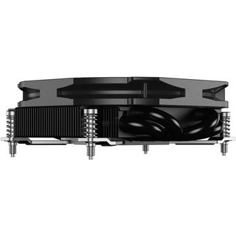  Кулер ID-COOLING IS-30A Black AMD AM5/AM4 низкопрофильный высота 30mm (TDP 100W, PWM, 4 тепл.трубки прямого контакта, FAN 92mm) Box 