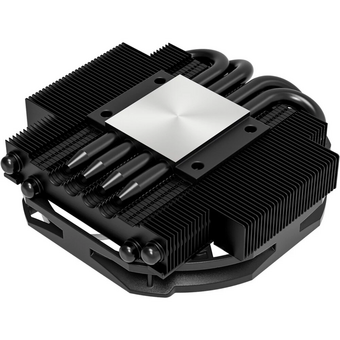  Кулер ID-COOLING IS-30A Black AMD AM5/AM4 низкопрофильный высота 30mm (TDP 100W, PWM, 4 тепл.трубки прямого контакта, FAN 92mm) Box 
