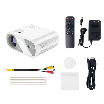  Проектор беспроводной HOCO DT1 wireless projector720P same screen version EU белый 