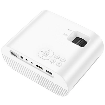  Проектор беспроводной HOCO DT1 wireless projector720P same screen version EU белый 