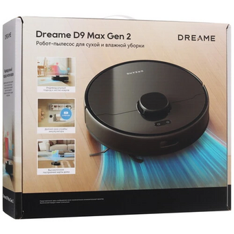  Робот-пылесос Dreame Bot D9 Max Gen2 Black RU 