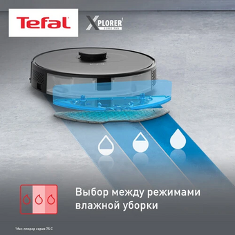  Робот-пылесос Tefal X-plorer Serie 75 S RG8575WH 