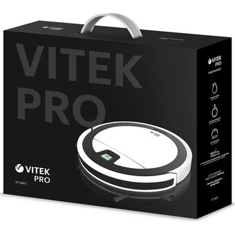  Робот-пылесос Vitek VT-1803 белый 