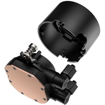  СВО PcCooler DA240 ARGB BK (270W, 240mm, Black, Fans 2x120mm, 73.6CFM, -dBA, 1800RPM/ Pump height 55mm, 3000RPM) 