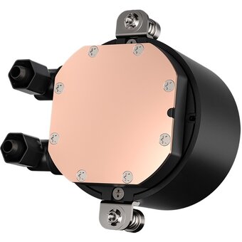  СВО PcCooler DA240 ARGB BK (270W, 240mm, Black, Fans 2x120mm, 73.6CFM, -dBA, 1800RPM/ Pump height 55mm, 3000RPM) 