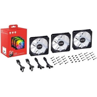  Вентилятор ADATA VENTOR120ARGBPWM3C-BKCWW 
