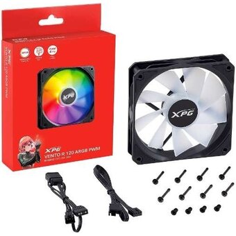  Вентилятор ADATA VENTOR120ARGBPWM-BKCWW 