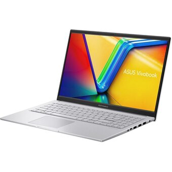  Ноутбук ASUS X1504VA-BQ1284 (90NB10J2-M01KM0) 15.6"/FHD/IPS/250N/60Hz/i5-1335U/16GB/SSD512GB/Intel Iris Xe/Backlit/DOS/Cool Silver 