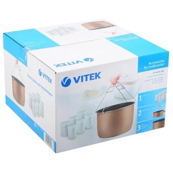  Чаша для мультиварки Vitek VT-4251(GD) 