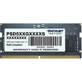  ОЗУ PATRIOT Signature Line (PSD516G520081S) SO-DIMM DDR 5 DIMM 16Gb 5200Mhz, (retail) 