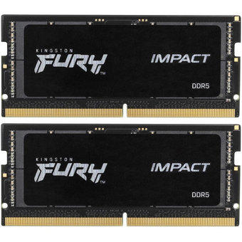  ОЗУ Kingston Fury Impact KF560S38IBK2-32 DDR5 - 2x 16ГБ 6000МГц, для ноутбуков (SO-DIMM), ECC, Ret 