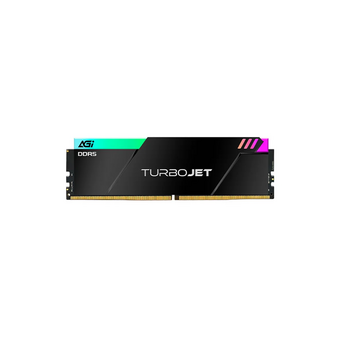  ОЗУ AGI AGI6JPC16UD858 32GB DDR5 6800MHz OC UDIMM RGB CL34, kit 16gb*2, Heatsink- Turbojet+RGB lightbar 