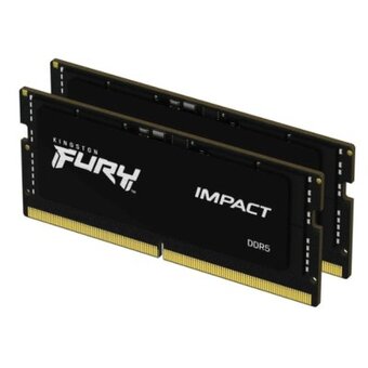  ОЗУ Kingston Fury Impact KF560S38IBK2-32 DDR5 - 2x 16ГБ 6000МГц, для ноутбуков (SO-DIMM), ECC, Ret 