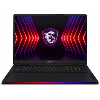  Ноутбук MSI Raider A18 HX A7VIG-026RU (9S7-182K32-026) 18", 2024, IPS, R9 7945HX3D 2.3ГГц, 16 ядер, 32ГБ DDR5, 2ТБ SSD, GeForce RTX 4090 W11H black 