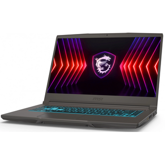  Ноутбук MSI Thin A15 B7UC-283XRU (9S7-16RK11-283) 15.6", IPS, AMD Ryzen 7 7735HS 3.2ГГц, 8 ядер, 8ГБ DDR5, 512ГБ SSD, GeForce RTX 3050 Free DOS, серый 