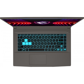  Ноутбук MSI Thin A15 B7UC-283XRU (9S7-16RK11-283) 15.6", IPS, AMD Ryzen 7 7735HS 3.2ГГц, 8 ядер, 8ГБ DDR5, 512ГБ SSD, GeForce RTX 3050 Free DOS, серый 